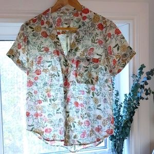 Toad & Co botanical blouse